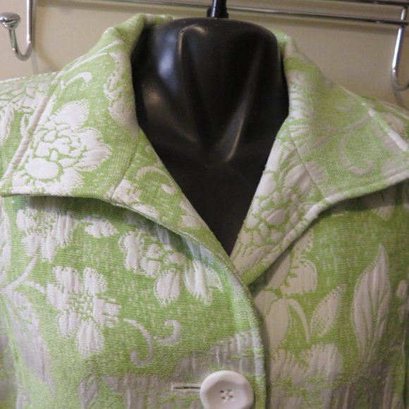 COLDWATER CREEK JACKET / NWOT / SZ 14 /BROCADE - Picture 8 of 10